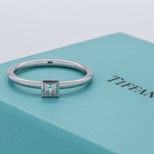 Tiffany & Co. Ring Bezet Princess Ring
